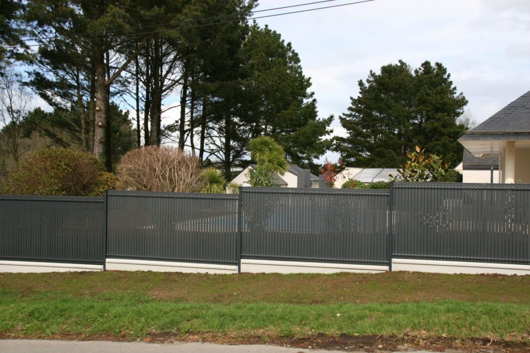 clôture noire - Création d'aménagements extérieurs carnac