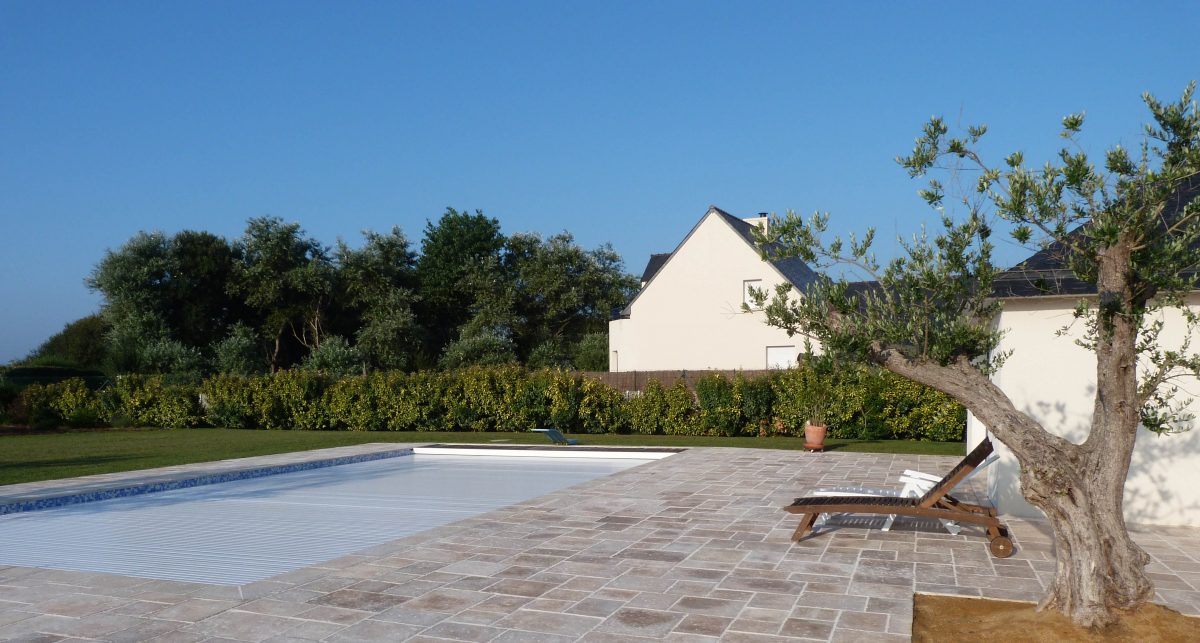 terrasse et dallage de jardin - Création d'aménagements extérieurs auray